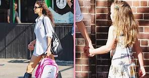 Irina Shayk Spotted by Paparazzi Strolling With Daughter Lea in NYC