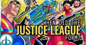 "JUSTICE LEAGUE" Animated Series Timeline! When Does the Super-Team Come Together?