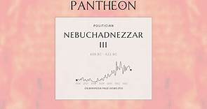 Nebuchadnezzar III Biography - King of Babylon during 522 BC