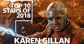 Karen Gillan #1 Top Star of 2018 on IMDb