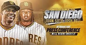 Padres Introduce Juan Soto and Josh Bell at Petco Park
