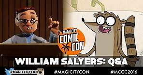 William Salyers Voice of Rigby on Regular Show Comic Con Q&A