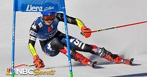 Mikaela Shiffrin holds on for World Cup giant slalom win in Lienz, Austria | NBC Sports