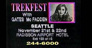 Trekfest (Star Trek Convention) with Gates McFadden in Seattle - 1992
