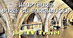 Rundgang durch das Innere der Hauptburg Burg zu Burghausen (Bayern) Deutschland Reisebilderbuch