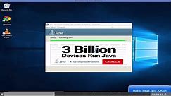 How to Install Java JDK on Windows 10 ( with JAVA_HOME )