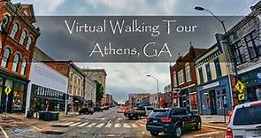 Athens, Georgia - Downtown Tour - Walking USA
