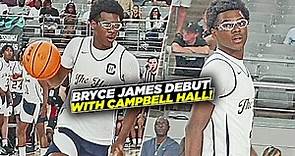 Bryce James Makes DEBUT For New School! (Campbell Hall)