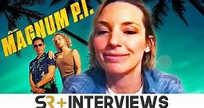 Magnum P.I. Interview: Perdita Weeks On Magnum & Higgins' Romance And The Show's Final Episodes