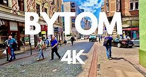 Bytom 2023 4K Walk through the Historic Streets of the Beautiful Silesian City
