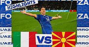 Highlights: Italia-Macedonia del Nord 5-2 | Qualificazioni EURO 2024