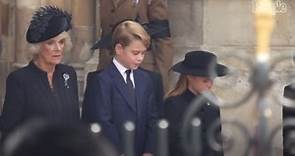 Princess Charlotte Tells Older Brother Prince George to Bow During Queen Elizabeth’s Funeral