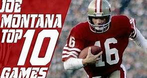 Top 10 Joe Montana Games of All Time | NFL Films