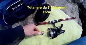 Set pesca Decatlhon - mulinello Caperlan - canna 180cm Lure Essentiel Spigola Orata