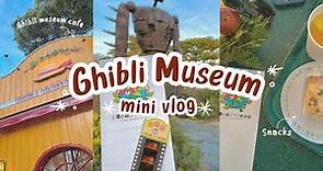 Studio Ghibli Museum Tokyo Japan mini vlog 🇯🇵 [4K vlog]