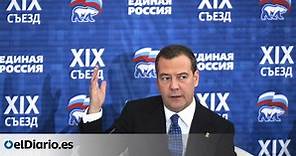 El giro de Dmitri Medvédev: de reformista moderado a halcón que amenaza con la guerra nuclear