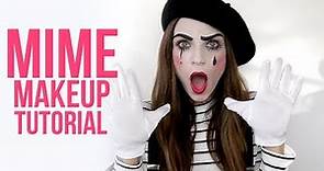 EASY Mime Makeup Tutorial for Adults and Kids