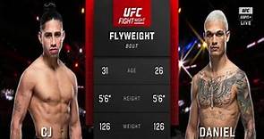 CJ Vergara vs. Daniel Lacerda Full Fight UFC on EPSN 43 Part I