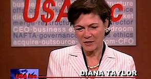 USA Inc: Diana Taylor, NY State Superintendent of Banks