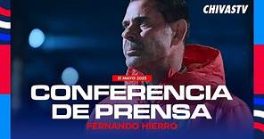 FERNANDO HIERRO | CONFERENCIA DE PRENSA | CHIVAS | CLAUSURA 2023