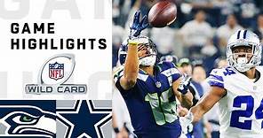 Seahawks vs. Cowboys Wild Card Round Highlights | NFL 2018 Playoffs