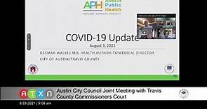 WATCH LIVE: Austin City Council and Travis County Commissioners are holding a special joint meeting where they will get the latest COVID-19 update. https://cbsaustin.com/news/local/icu-capacity-limited-austin-travis-county-braces-for-a-return-to-stage-5