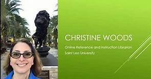 Christine Woods: Introduction