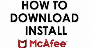 How to Download McAfee Anti-Virus on Windows 10 & 11