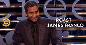 Roast of James Franco - Aziz Ansari - Time Travel and the Secret to Being Straight - Uncensored