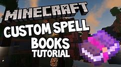 Minecraft Bedrock: Spell Books Tutorial (No mods)