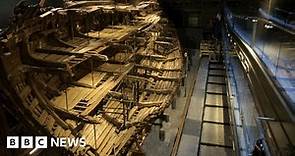 Mary Rose warship: Full view revealed after museum revamp
