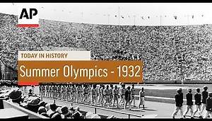 Summer Olympics -1932 | Today In History | 30 July 18