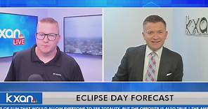 Nick's First Warning, Eclipse Day forecast