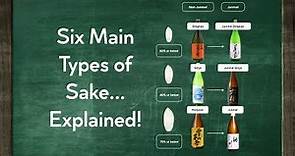 Sake 101 (intro to sake types)