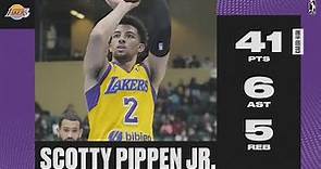 Scotty Pippen Jr. Drops CAREER-HIGH 41 PTS in Win Over Clippers