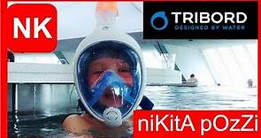 Proviamo Maschera sub Easybreath Tribord Decathlon per bambini by Canale Nikita