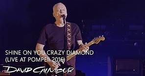 David Gilmour - Shine On You Crazy Diamond (Live At Pompeii)