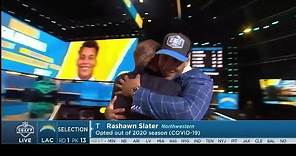 Rashawn Slater Drafted by LA Chargers