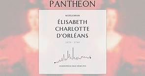 Élisabeth Charlotte d'Orléans Biography - Princess of Commercy