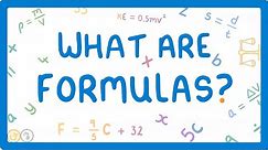 GCSE Maths - What Are Formulas, And How Do I Use Them? #47