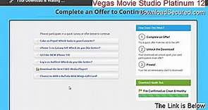 Vegas Movie Studio Platinum 12 (32 bit) Full Download (Download Here) - video Dailymotion