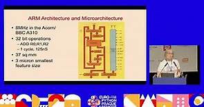 The Future of Microprocessors — Sophie Wilson