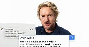 Owen Wilson Answers The Web’s Most Searched Questions | WIRED