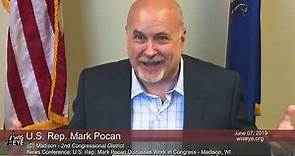 News Conference: U.S. Rep. Mark Pocan Discusses Work in Congress