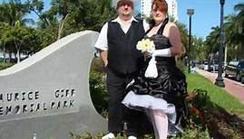 OUR WEDDING DAY 2007 Dec. 29 IM MAURICE GIBB MEMORIAL PARK