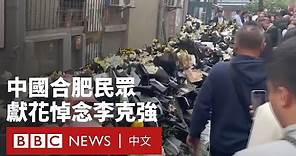 中國民眾悼念李克強 合肥故居外一片花海－ BBC News 中文
