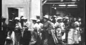 The first film ever "Exiting the Factory" (1895)
