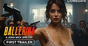 BALLERINA: A JOHN WICK Story – First Trailer (2024) Keanu Reeves, Ana de Armas | Lionsgate (HD)