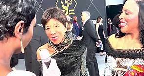 Marla Gibbs on the Emmys 2023 red carpet