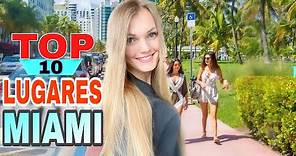 10 MEJORES LUGARES PARA VISITAR EN MIAMI | Qué hacer y conocer si viajas a Miami/Miami Beach Florida